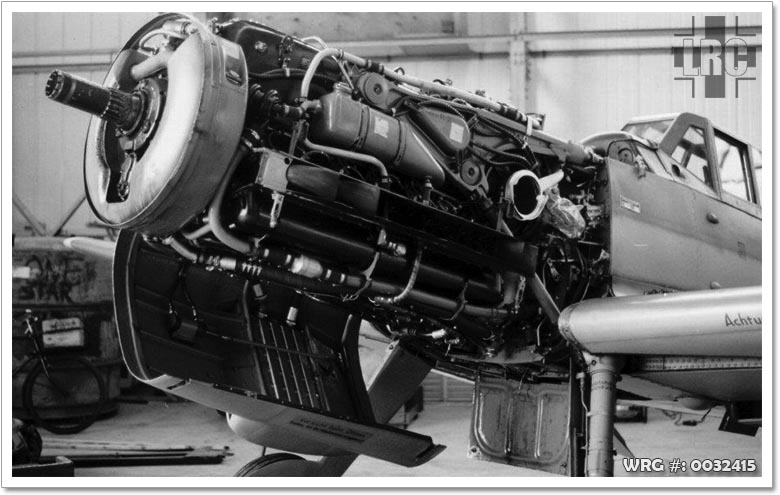 Daimler-Benz DB 605 mounted in a Messerscmitt Bf 109G