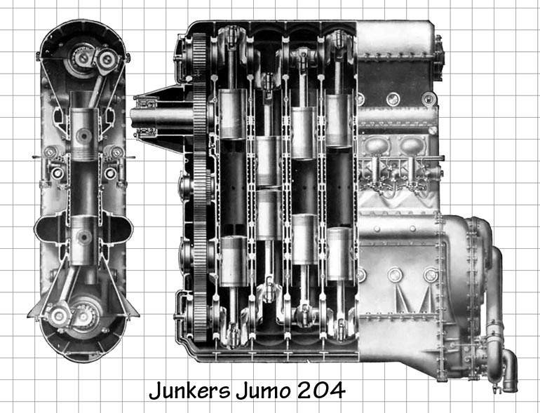 Junkers Jumo 204 illuistration